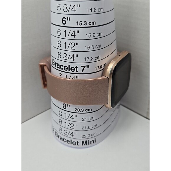 Fitbit Versa 2 Smartwatch Pink 40mm Alexa WR50M Always On Display No Charger - Picture 7 of 10